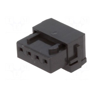 IDC | plug | female | NR | 2.5mm | PIN: 4 | for cable | 250V | 2A | Layout: 1x4