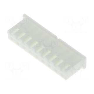 Plug | wire-board | female | XH | 2.5mm | PIN: 9 | w/o contacts | for cable