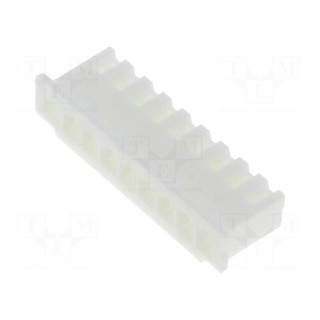 Plug | wire-board | female | XH | 2.5mm | PIN: 9 | w/o contacts | for cable