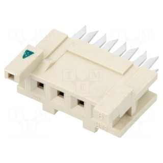 Wire-board | plug | female | DF1 | 2.5mm | PIN: 4 | without strain relief
