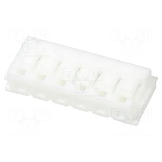 Plug | wire-board | female | EH | 2.5mm | PIN: 6 | w/o contacts | for cable
