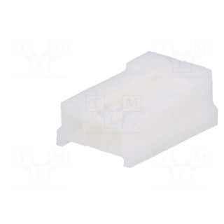 Plug | wire-board | female | EI | 2.5mm | PIN: 3 | w/o contacts | for cable
