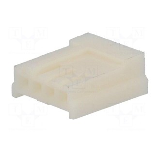 Plug | wire-board | female | EI | 2.5mm | PIN: 4 | w/o contacts | for cable