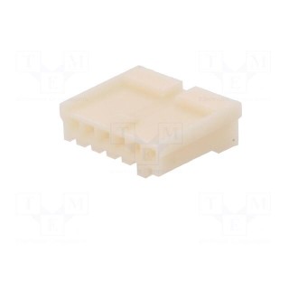 Wire-board | plug | female | EI | 2.5mm | PIN: 6 | w/o contacts | for cable