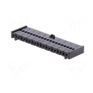Plug | wire-board | female | Minimodul | 2.5mm | PIN: 20 | w/o contacts