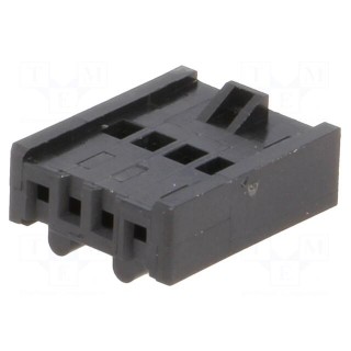 Plug | wire-board | female | Minimodul | 2.5mm | PIN: 4 | w/o contacts