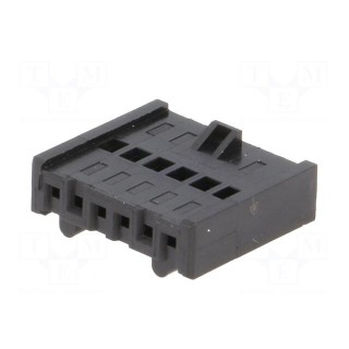 Plug | wire-board | female | Minimodul | 2.5mm | PIN: 6 | w/o contacts