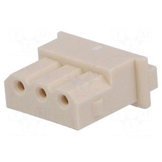 Wire-board | plug | female | SPOX | 2.5mm | PIN: 3 | w/o contacts | 250V