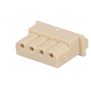Plug | wire-board | female | Mini-SPOX | 2.5mm | PIN: 4 | w/o contacts