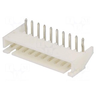 Wire-board | socket | male | A2501 | 2.5mm | PIN: 10 | THT | 250V | 3A | tinned