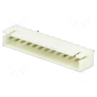 Wire-board | socket | male | A2501 | 2.5mm | PIN: 12 | THT | 250V | 3A | tinned