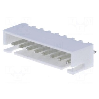 Socket | wire-board | male | A2501 | 2.5mm | PIN: 8 | THT | 250V | 3A | tinned