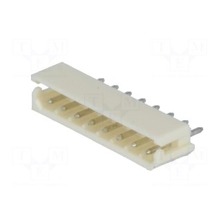Wire-board | socket | male | A2506 | 2.5mm | PIN: 8 | THT | 250V | 3A | tinned