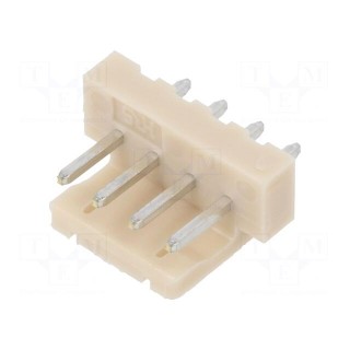 Socket | wire-board | male | DF1 | 2.5mm | PIN: 4 | THT | on PCBs | 250V | 3A