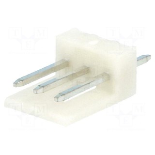 Socket | wire-board | male | EI | 2.5mm | PIN: 3 | THT | on PCBs | 2A | tinned