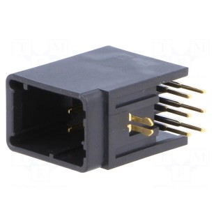 Socket | wire-board | male | J2000 | 2.5mm | PIN: 6 | THT | 250V | 4.6A