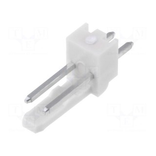 Wire-board | socket | male | Mini-Latch | 2.5mm | PIN: 2 | THT | 250V | 3A