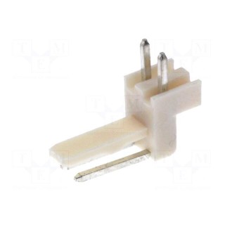 Socket | wire-board | male | Mini-Latch | 2.5mm | PIN: 2 | THT | 250V | 3A