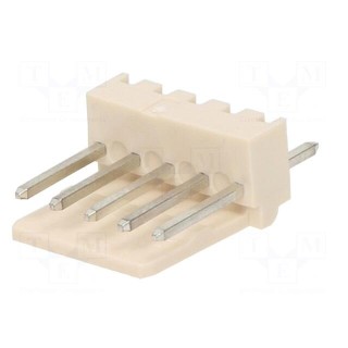 Wire-board | socket | male | Mini-Latch | 2.5mm | PIN: 5 | THT | 250V | 3A