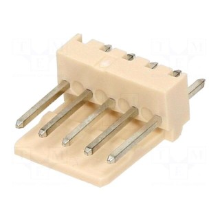 Wire-board | socket | male | Mini-Latch | 2.5mm | PIN: 5 | THT | 250V | 3A