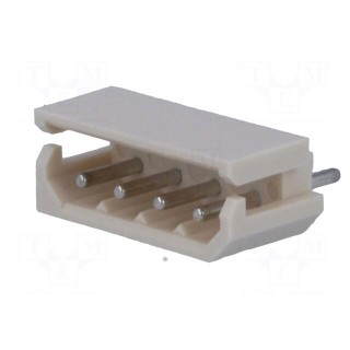 Socket | wire-board | male | Mini-SPOX | 2.5mm | PIN: 4 | THT | 3A | tinned