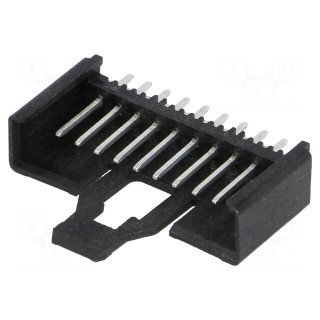 Wire-board | socket | male | Minimodul | 2.5mm | PIN: 10 | THT | on PCBs | 5A