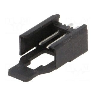 Socket | wire-board | male | Minimodul | 2.5mm | PIN: 3 | THT | on PCBs | 5A