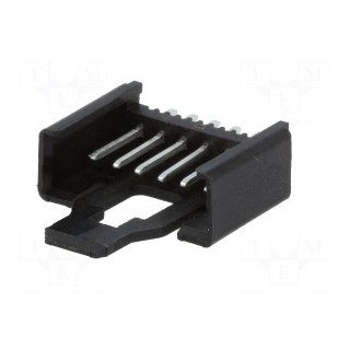 Wire-board | socket | male | Minimodul | 2.5mm | PIN: 6 | THT | on PCBs | 5A