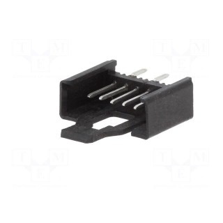 Socket | wire-board | male | Minimodul | 2.5mm | PIN: 6 | THT | on PCBs | 5A
