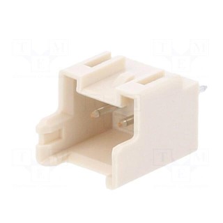 Socket | wire-board | male | XA | 2.5mm | PIN: 2 | THT | 250V | 3A | -25÷85°C