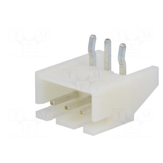 Socket | wire-board | male | XH | 2.5mm | PIN: 3 | THT | 250V | 3A | -25÷85°C
