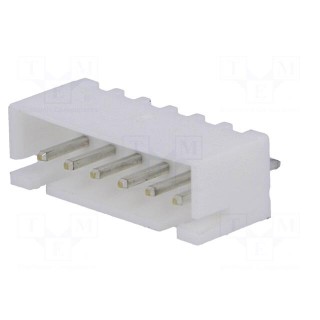 Wire-board | socket | male | XH | 2.5mm | PIN: 6 | THT | 250V | 3A | -25÷85°C