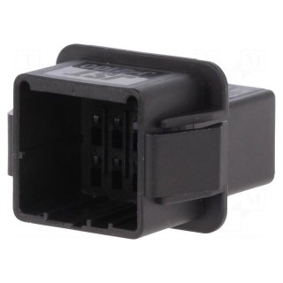 Plug | wire-wire | male | J2000 | 2.5mm | PIN: 10 | for cable | 250V | 4.6A