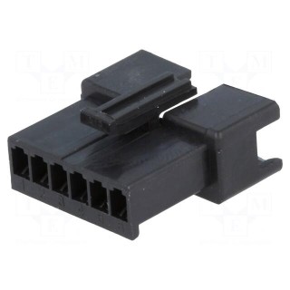 Wire-wire | plug | male | NPP | 2.5mm | PIN: 6 | w/o contacts | for cable