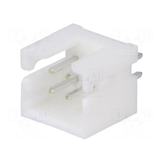 Socket | wire-wire/PCB | male | DF1B | 2.5mm | PIN: 6 | THT | on PCBs | 250V