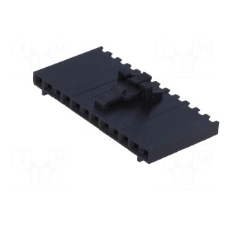Plug | wire-board | female | 2.54mm | PIN: 12 | w/o contacts | for cable