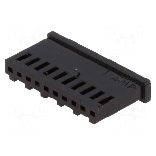 Plug | wire-board | female | AMPMODU MOD II | 2.54mm | PIN: 10