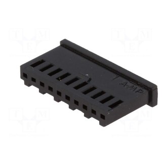 Plug | wire-board | female | AMPMODU MOD II | 2.54mm | PIN: 10