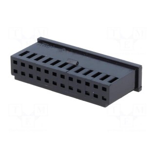 Plug | wire-board | female | AMPMODU MOD II | 2.54mm | PIN: 24