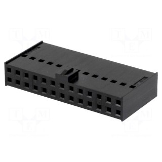 Plug | wire-board | female | C-Grid III | 2.54mm | PIN: 26 | w/o contacts