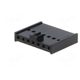 Plug | wire-board | female | C-Grid III | 2.54mm | PIN: 7 | w/o contacts