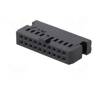 Plug | wire-board | female | HIF3 | 2.54mm | PIN: 20 | w/o contacts