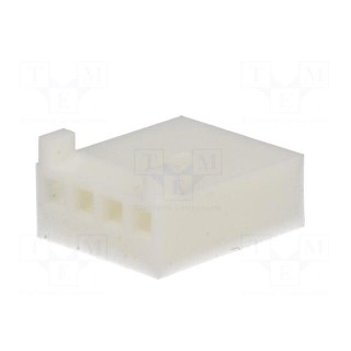 Plug | wire-board | female | KK 254 | 2.54mm | PIN: 4 | for cable