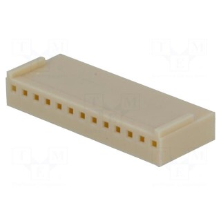 Plug | wire-board | female | NS25 | 2.54mm | PIN: 13 | w/o contacts | 250V
