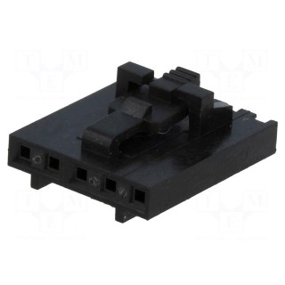 Plug | wire-wire/PCB | female | SL | 2.54mm | PIN: 5 | w/o contacts