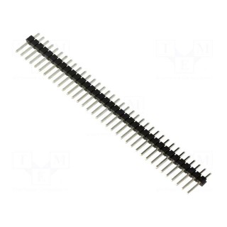 Pin header | pin strips | male | 2.54mm | PIN: 36 | THT | on PCBs | tinned