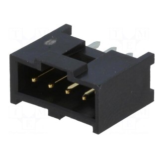 Socket | IDC | male | C-Grid III | 2.54mm | PIN: 4 | THT | gold-plated