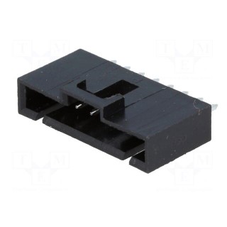 Socket | wire-board | male | 2.54mm | PIN: 8 | THT | 2.5A | tinned | -25÷85°C