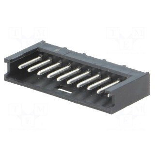 Socket | wire-board | male | AMPMODU MOD II | 2.54mm | PIN: 10 | THT