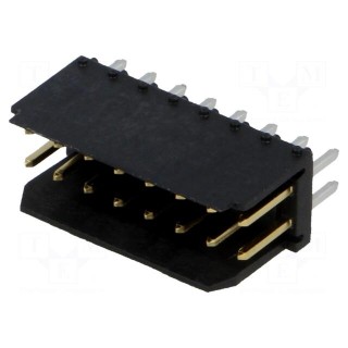 Socket | wire-board | male | DUBOX | 2.54mm | PIN: 16 | THT | 3A | Layout: 2x8